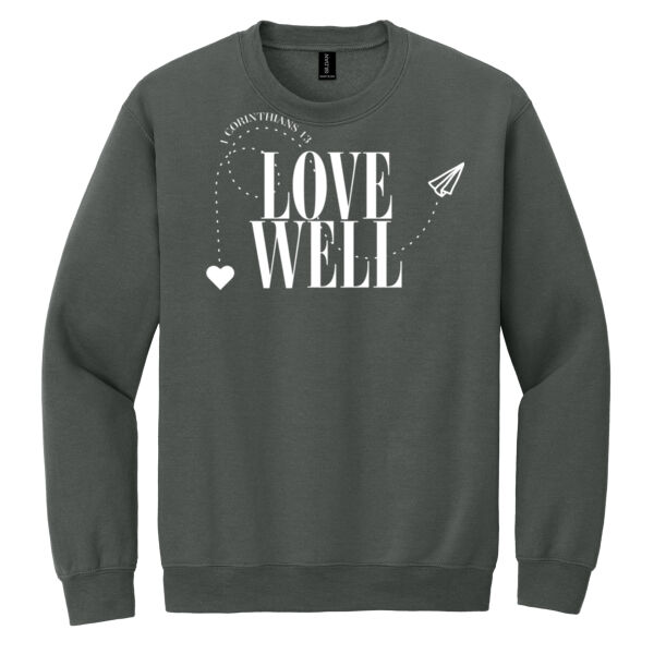2023 LC "Love Well" Crewneck Sweatshirt V2 Thumbnail